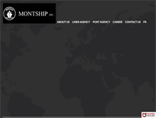 Tablet Screenshot of montship.ca